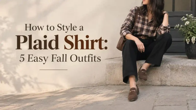 How to Style a Plaid Shirt: 5 Easy Fall Outfits