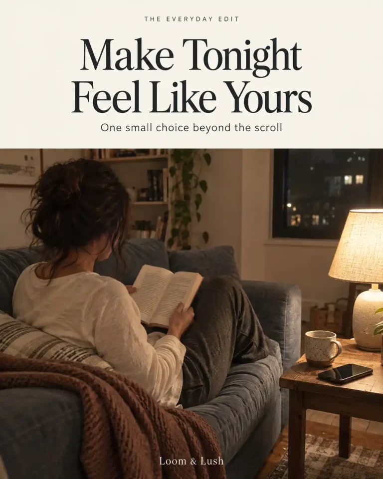 Why Your Evenings Disappear Into Scrolling and How to Make Them Feel Like Yours Again