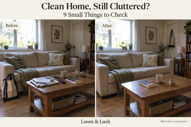 9 Small Things Making Your Clean Home Look Like a Cluttered Home