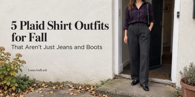 5 Plaid Shirt Outfits for Fall That Aren’t Just Jeans and Boots